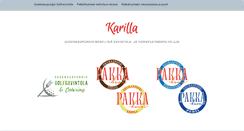 Desktop Screenshot of karilla.fi