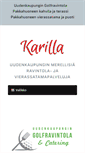 Mobile Screenshot of karilla.fi